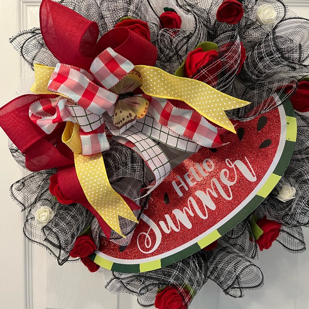 Summer wreath